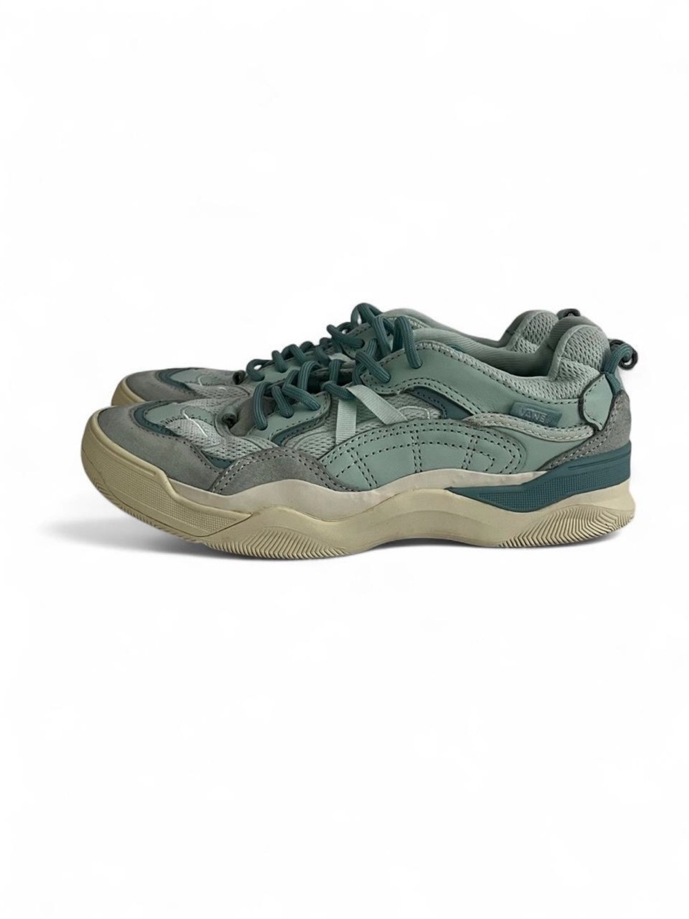 Vans Varix WC Mint Green Chunky WaffleCup Sneakers Women 7 Men 5.5
